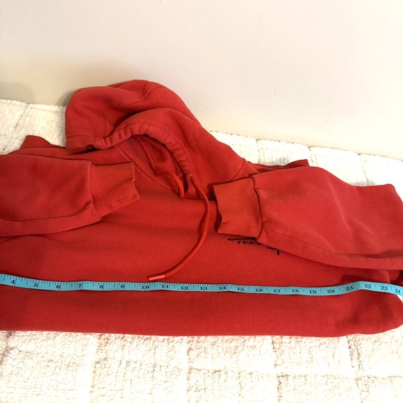 Reel Life Men's Red Hoodie Sweatshirt Size M Fisherman Outdoors Rugged Weather - Picture 7 of 13